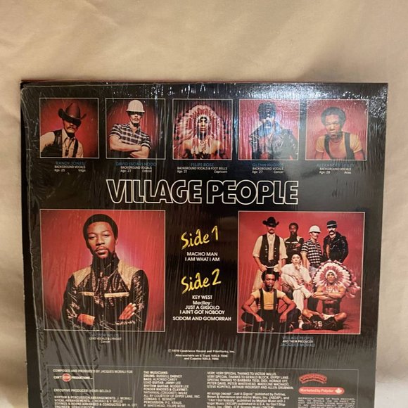 Village People Vinyl Record - Picture 2 of 3